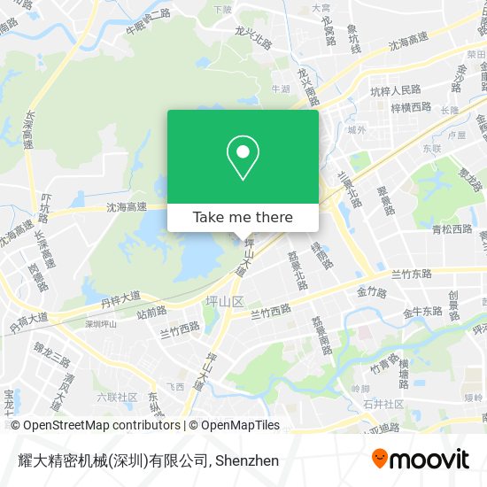 耀大精密机械(深圳)有限公司 map