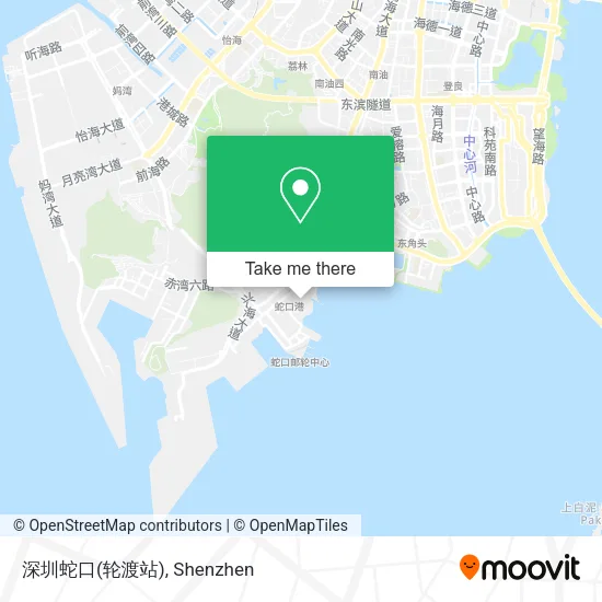 深圳蛇口(轮渡站) map