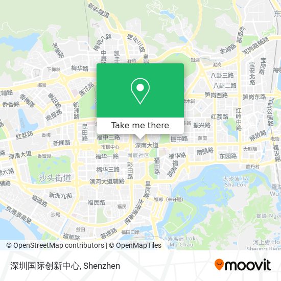 深圳国际创新中心 map