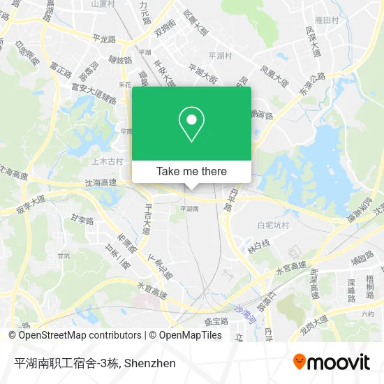 平湖南职工宿舍-3栋 map