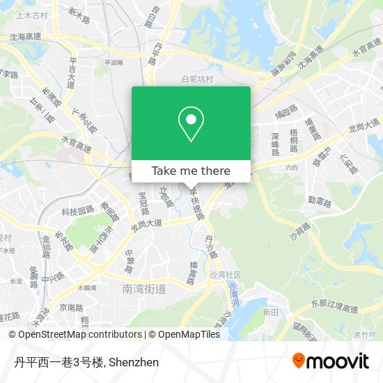 丹平西一巷3号楼 map