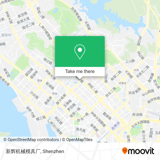 新辉机械模具厂 map
