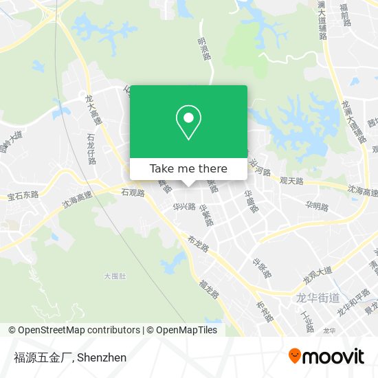 福源五金厂 map