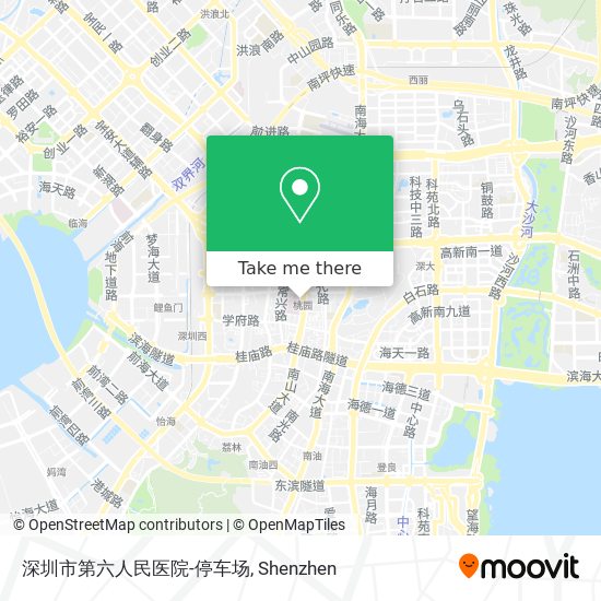 深圳市第六人民医院-停车场 map