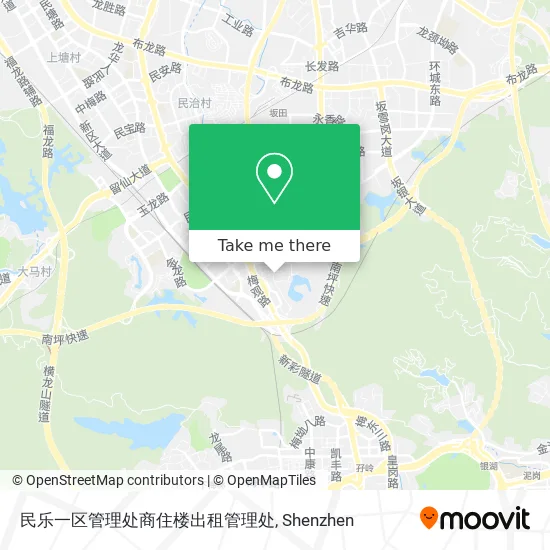 民乐一区管理处商住楼出租管理处 map