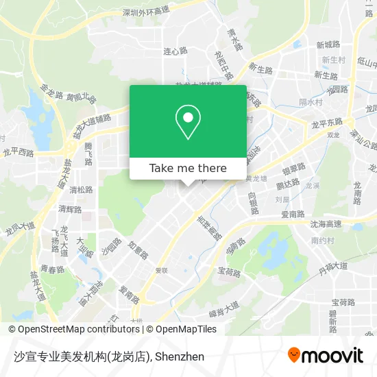沙宣专业美发机构(龙岗店) map