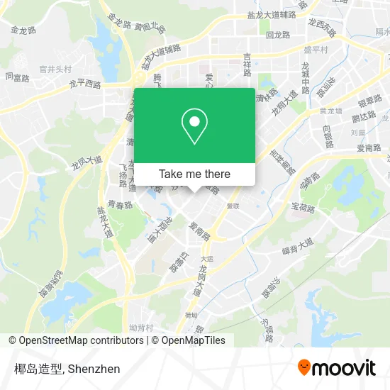 椰岛造型 map