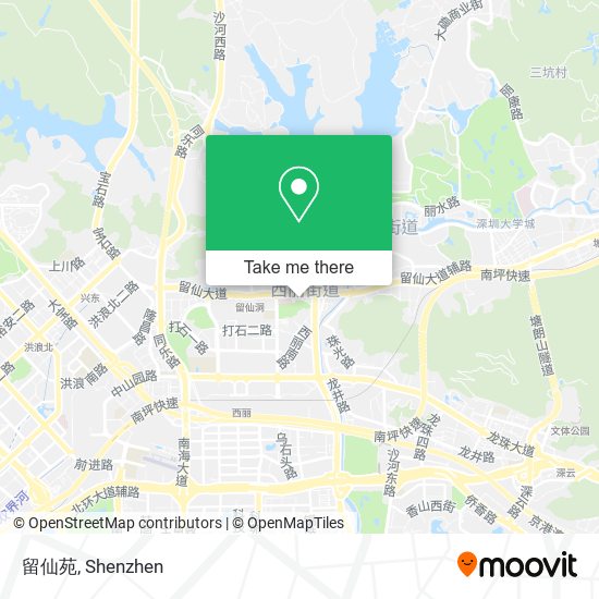 留仙苑 map