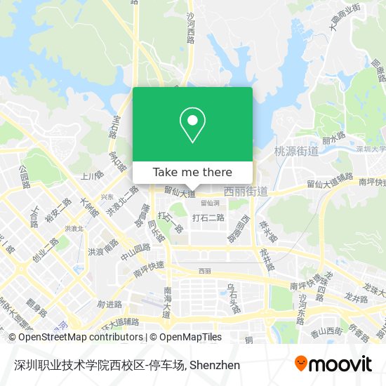 深圳职业技术学院西校区-停车场 map