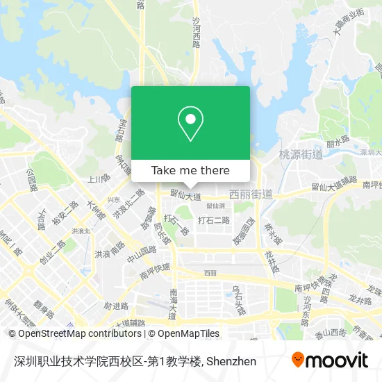 深圳职业技术学院西校区-第1教学楼 map