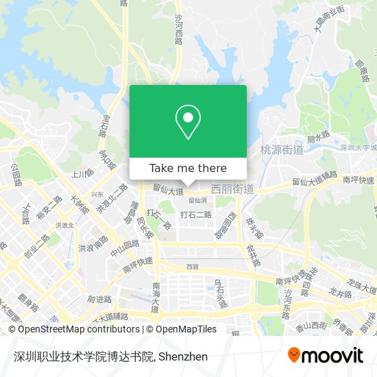 深圳职业技术学院博达书院 map