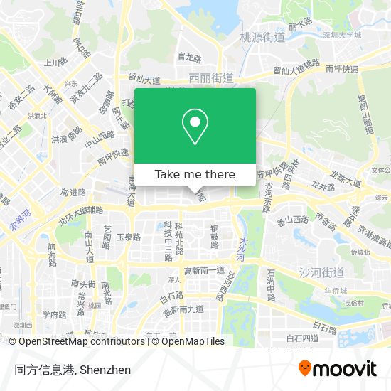 同方信息港 map