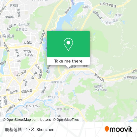 鹏基莲塘工业区 map