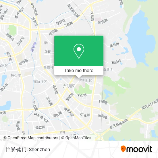 怡景-南门 map