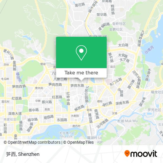 笋西 map