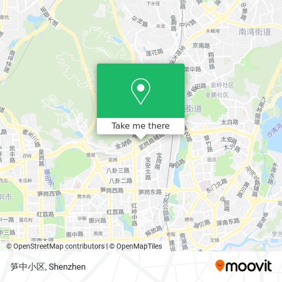 笋中小区 map