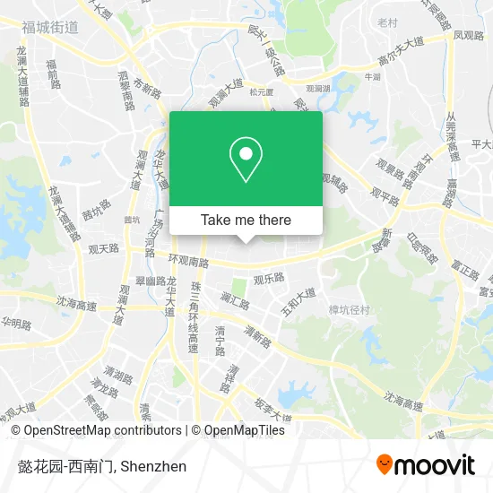 懿花园-西南门 map