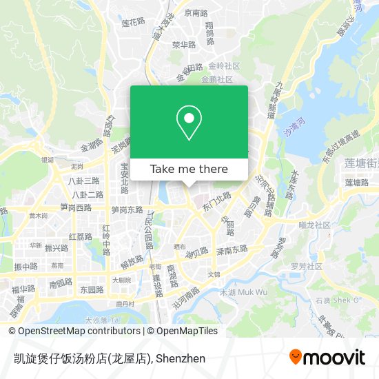 凯旋煲仔饭汤粉店(龙屋店) map