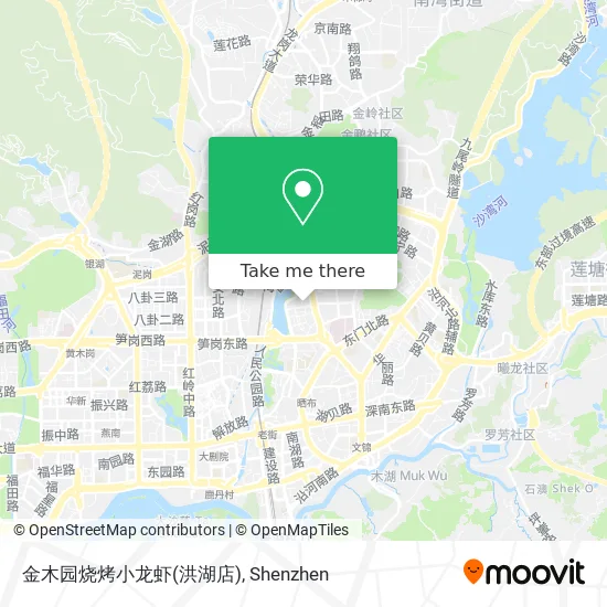金木园烧烤小龙虾(洪湖店) map