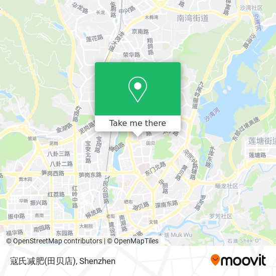 寇氏减肥(田贝店) map