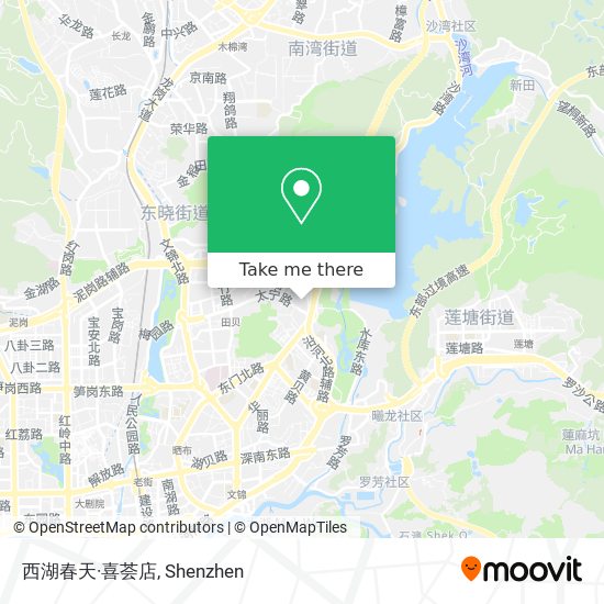 西湖春天·喜荟店 map