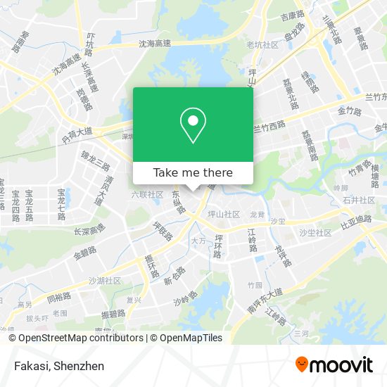 Fakasi map