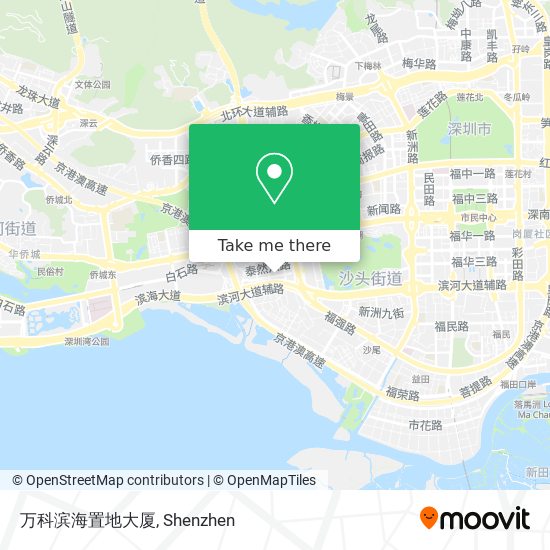 万科滨海置地大厦 map