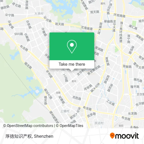 厚德知识产权 map