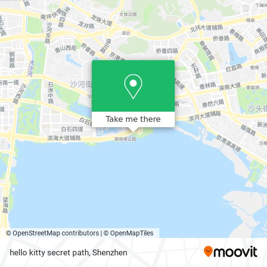hello kitty secret path map