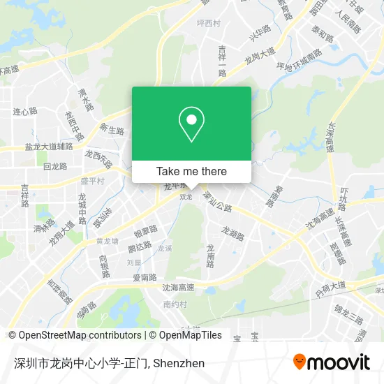 深圳市龙岗中心小学-正门 map