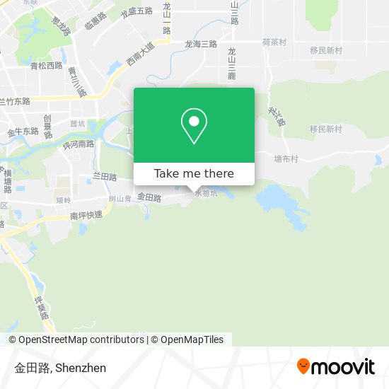 金田路 map
