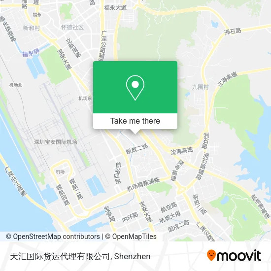 天汇国际货运代理有限公司 map