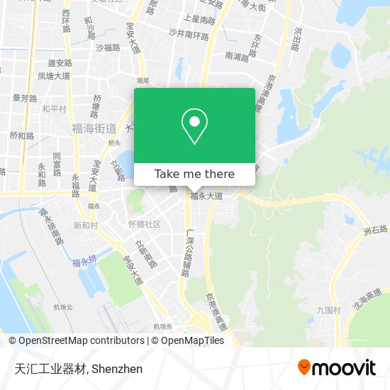 天汇工业器材 map