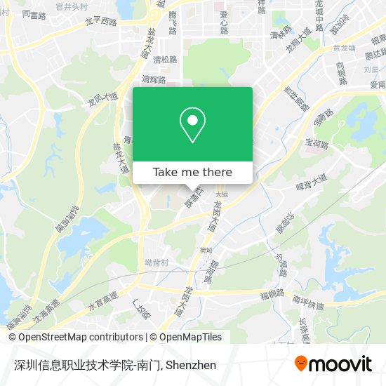 深圳信息职业技术学院-南门 map