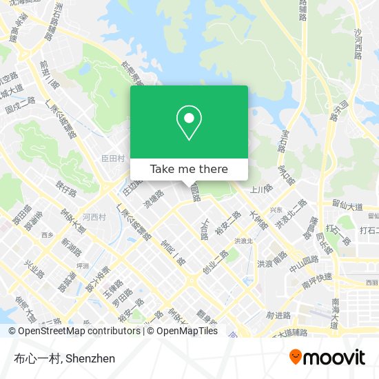 布心一村 map