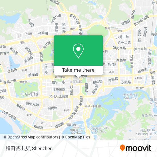 福田派出所 map