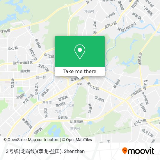 3号线(龙岗线)(双龙-益田) map