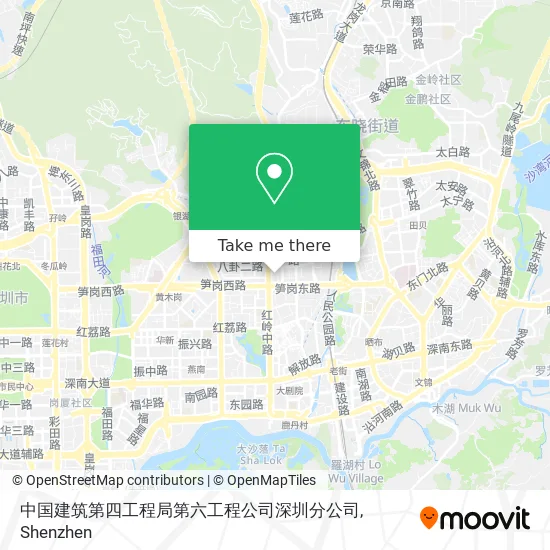 中国建筑第四工程局第六工程公司深圳分公司 map