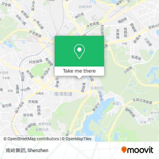 南岭舞蹈 map