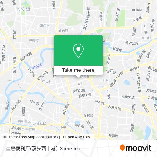 佳惠便利店(溪头西十巷) map