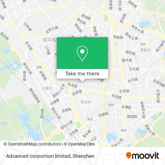 Advanced corportion limited map