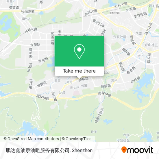 鹏达鑫油汞油咀服务有限公司 map
