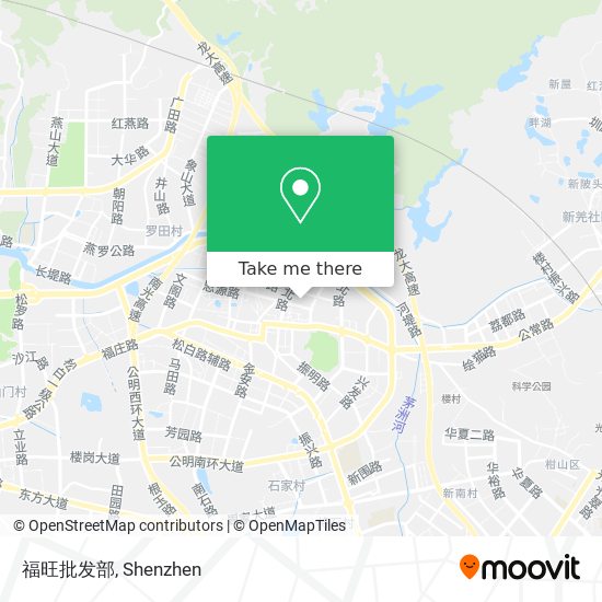 福旺批发部 map