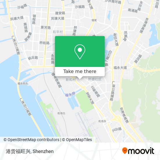 港货福旺兴 map