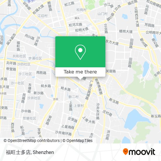 福旺士多店 map