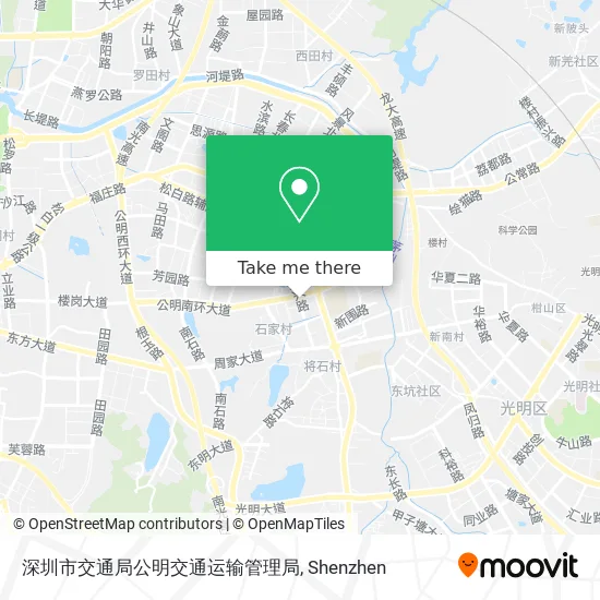深圳市交通局公明交通运输管理局 map