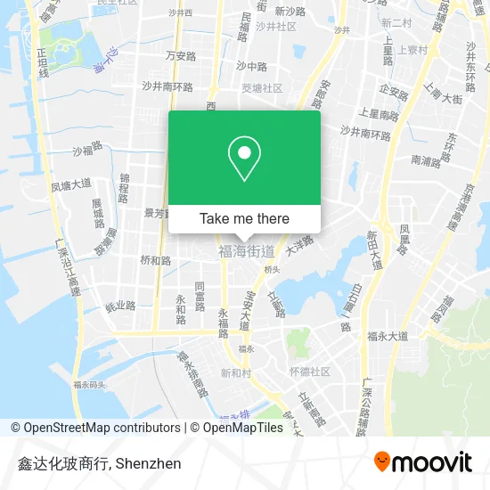 鑫达化玻商行 map