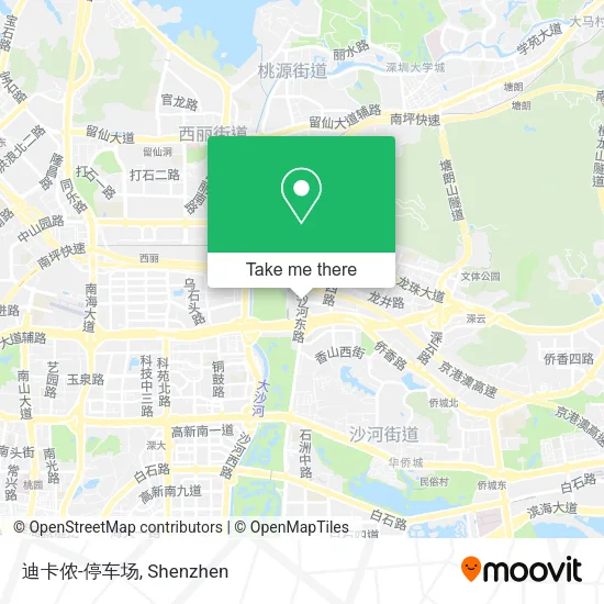 迪卡侬-停车场 map