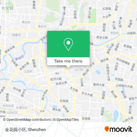 金花园小区 map