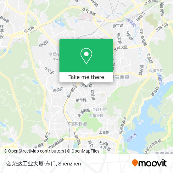 金荣达工业大厦-东门 map